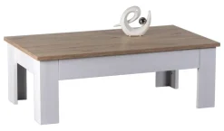 Couchtisch Romance Sibiu Lärche Nachbildung San-Remo Nachbildung B/H/T: ca. 115x40x65 cm