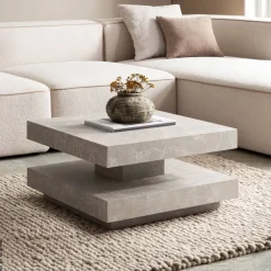 Couchtisch sand B/H/T: ca. 60x34x60 cm