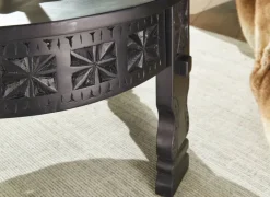 Couchtisch schwarz B/H/T: ca. 60x36x60 cm