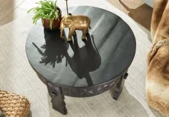 Couchtisch schwarz B/H/T: ca. 60x36x60 cm