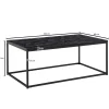 Couchtisch schwarz B/H/T: ca. 60x40x100 cm