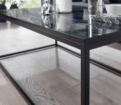 Couchtisch schwarz B/H/T: ca. 60x40x100 cm