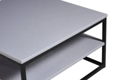 Couchtisch Tilda 2 grau lackiert B/H/T: ca. 75x40x75 cm