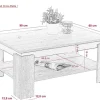 Couchtisch TIM II B/H/T: ca. 90x41x60 cm