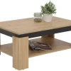 Couchtisch TIM II Eiche dunkel B/H/T: ca. 90x41x60 cm