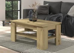 Couchtisch Titan Eiche Artisan Nachbildung B/H/T: ca. 100x45x60 cm
