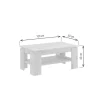 Couchtisch Titan weiß B/H/T: ca. 100x45x60 cm