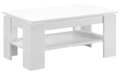 Couchtisch Titan weiß B/H/T: ca. 100x45x60 cm
