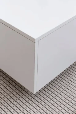 Couchtisch weiß B/H/T: ca. 60x35,5x60 cm