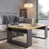 Couchtisch Zentaro Eiche Artisan Nachbildung B/H/T: ca. 110x41x67 cm