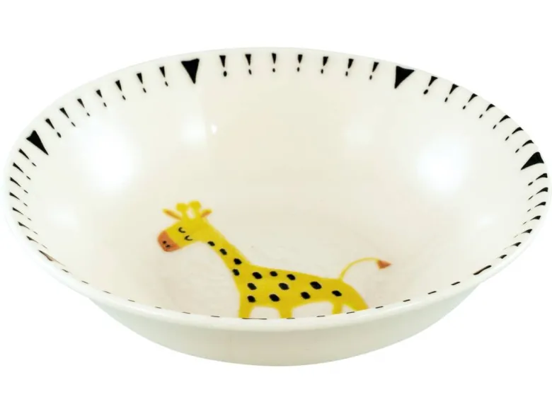 CreaTable Mehrzweckschalen Safari mehrfarbig Steinzeug D: ca. 18,6 cm