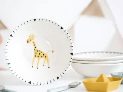 CreaTable Mehrzweckschalen Safari mehrfarbig Steinzeug D: ca. 18,6 cm
