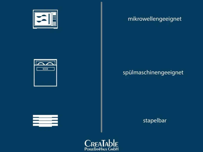 CreaTable Mehrzweckschalen Safari mehrfarbig Steinzeug D: ca. 18,6 cm