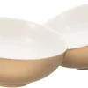 CreaTable Müslischalenset Golden Days gold Steinzeug