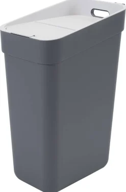 Curver Abfalleimer dunkelgrau B/H/L: ca. 24,6x55,1x36,7 cm