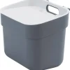Curver Abfalleimer dunkelgrau B/H/L: ca. 18,6x20,3x25 cm