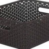 Curver Aufbewahrungskorb hellgrau B/H/L: ca. 29,6x13,3x35,5 cm