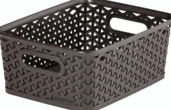 Curver Aufbewahrungskorb hellgrau B/H/L: ca. 19,6x10,2x25,5 cm
