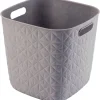 Curver Aufbewahrungskorb Softex taupe B/H/L: ca. 28x27x28 cm