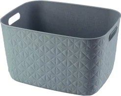 Curver Aufbewahrungskorb Softex blau B/H/L: ca. 29x22x38 cm