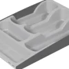 Curver Besteckeinsatz anthrazit B/H/L: ca. 42x6,4x50 cm