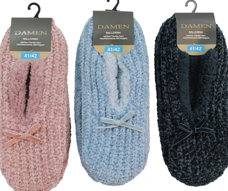 Damen-Socken sortiert 3 Packstücke Größe 41-42