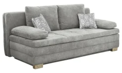 Dauerschlafsofa grau Polyester B/H/T: ca. 203x85x106 cm