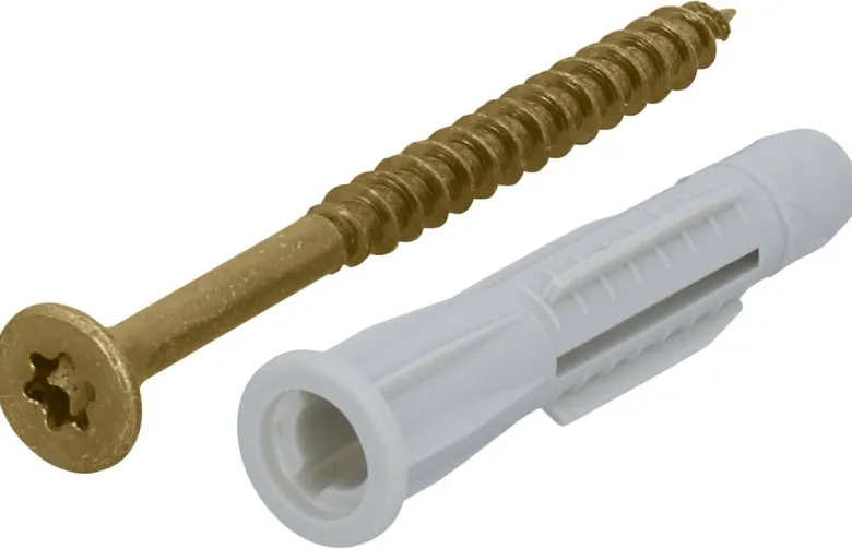 Dübel und Schrauben 140 tlg.