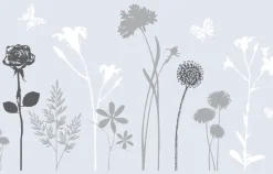 d-c-fix Fensterfolie Blumen transparent B/L: ca. 45x150 cm