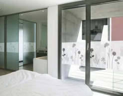 d-c-fix Fensterfolie Blumen transparent B/L: ca. 45x150 cm