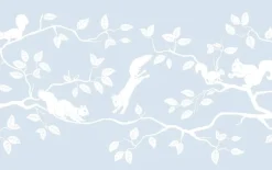 d-c-fix Fensterfolie Bäume transparent weiß B/L: ca. 45x150 cm