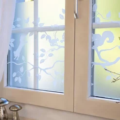 d-c-fix Fensterfolie Bäume transparent weiß B/L: ca. 45x150 cm