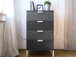 d-c-fix Klebefolie Uni anthrazit B/L: ca. 90x210 cm