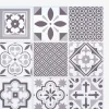 d-c-fix Wandfliese selbstklebend grau B/L: ca. 30,5x30,5 cm
