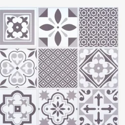 d-c-fix Wandfliese selbstklebend grau B/L: ca. 30,5x30,5 cm