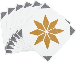 d-c-fix Wandfliese selbstklebend gold B/L: ca. 15,25x15,25 cm