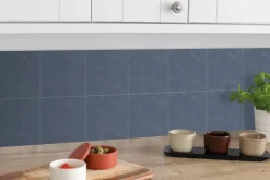 d-c-fix Wandfliese selbstklebend blau B/L: ca. 15,25x15,25 cm
