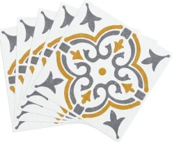 d-c-fix Wandfliese selbstklebend gold B/L: ca. 15,25x15,25 cm