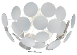 Deckenleuchte weiß H/D: ca. 30x54 cm E14 3 Brennstellen