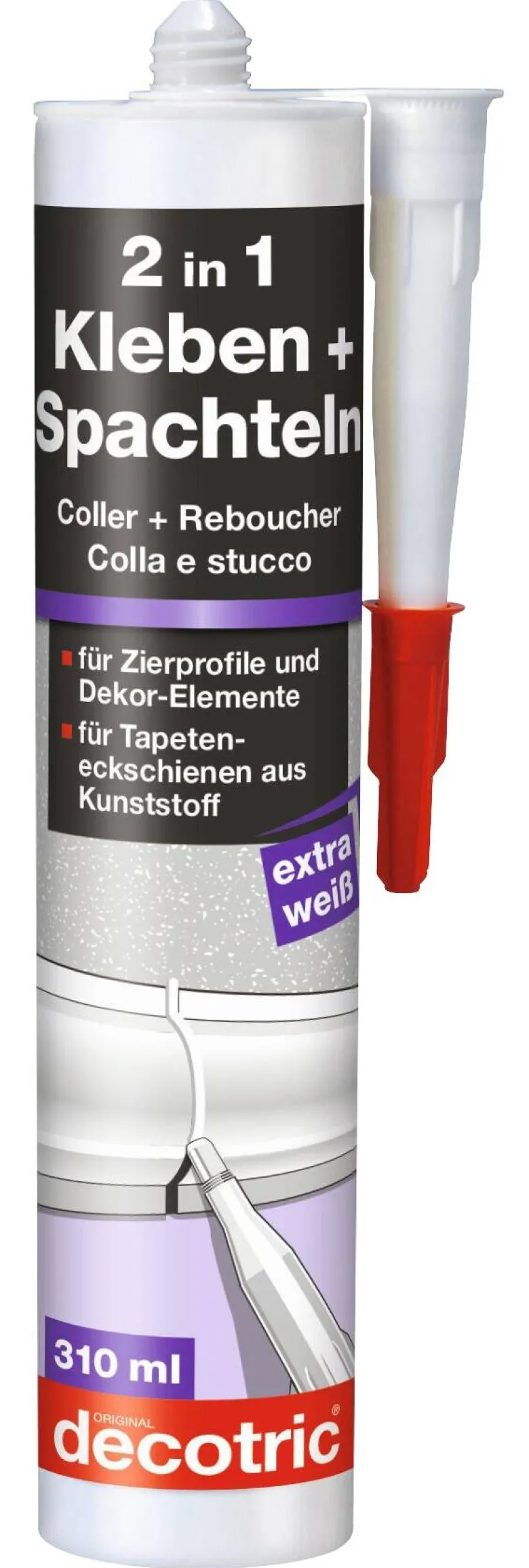 decotric 2in1 Kleben & Spachteln ca. 0,31 l