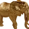 Deko-Figur gold Polyresin B/H: ca. 14,5x18 cm