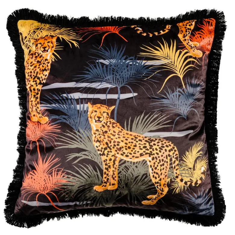 Dekokissen Afrika multicolor Polyester B/L: ca. 43x43 cm