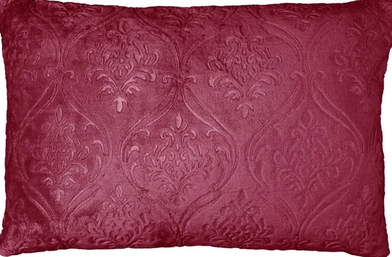 Dekokissen bordeaux Polyester B/L: ca. 40x60 cm