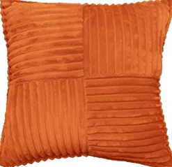 Dekokissen Cord terra Polyester B/L: ca. 45x45 cm
