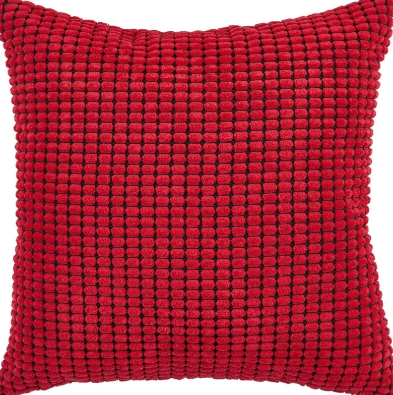 Dekokissen Juri rot Polyester B/L: ca. 45x45 cm