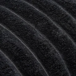 Dekokissen Luxus Flanell schwarz Polyester B/L: ca. 70x50 cm