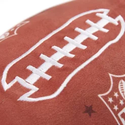 Dekokissen NFL braun Polyester L/D: ca. 36x16,5 cm