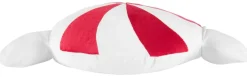 Dekokissen rot Polyester B/L: ca. 24x40 cm