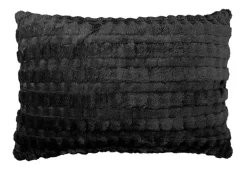 Dekokissen schwarz Polyester B/L: ca. 70x50 cm
