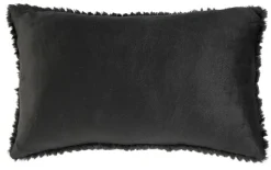 Dekokissen schwarz Polyester B/L: ca. 30x50 cm